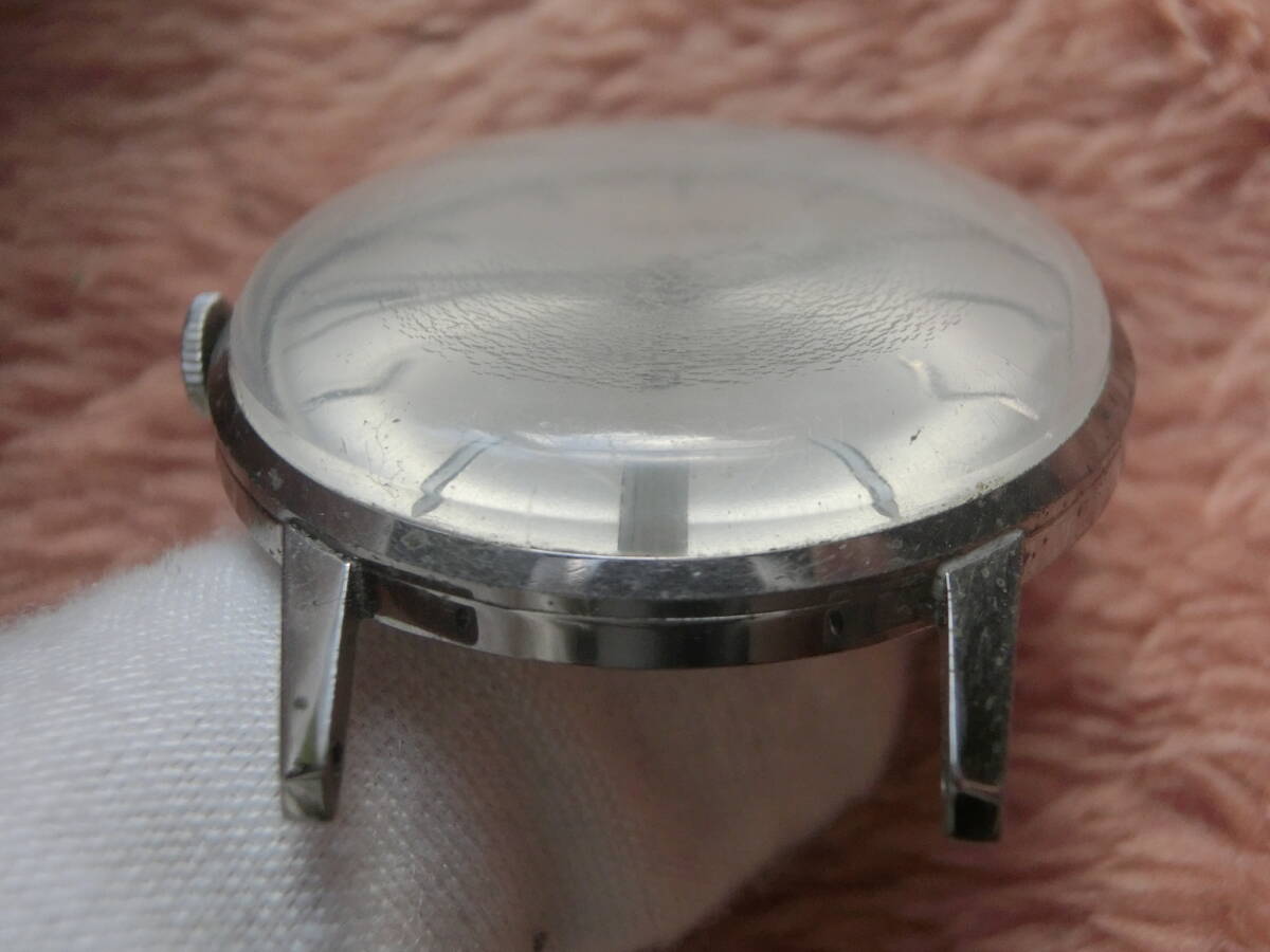 ●希少なスイスの逸品●動作中●CYMA/シーマ・CYMAFLEX・Ref 459●17石・新品ベルト付・1950～60年代●SWISSの手巻き時計●昭和レトロ_画像9