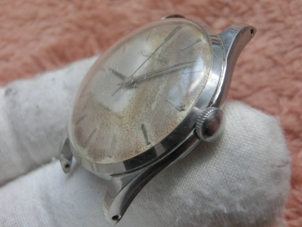 ●精工舎の希少品？★動作するも・・●セイコー / Seiko・クロノス、クラウンどっちやねん ●17石・14038●1950年代●ヴィンテージ・手巻き_画像4