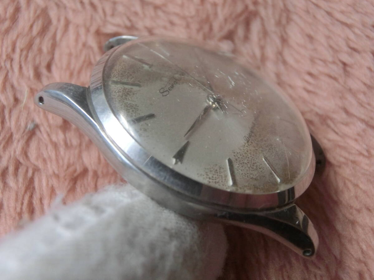 ●精工舎の希少品？★動作するも・・●セイコー / Seiko・クロノス、クラウンどっちやねん ●17石・14038●1950年代●ヴィンテージ・手巻き_画像5