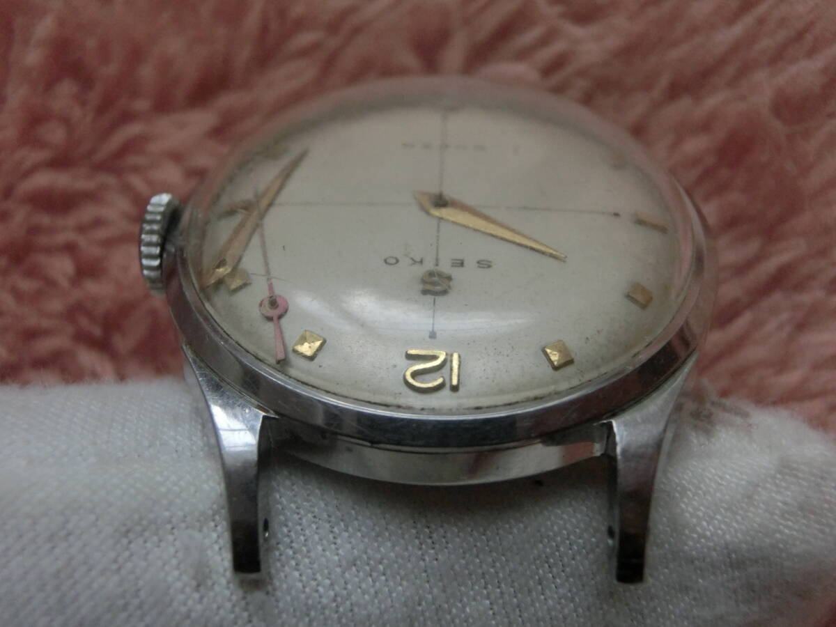 ・希少？●SEIKOSHA★不動●SEIKO SUPER・セイコー スーパー・13006★Sマーク★精工舎 黄色文字●1960年代・手巻き★昭和レトロ_画像7