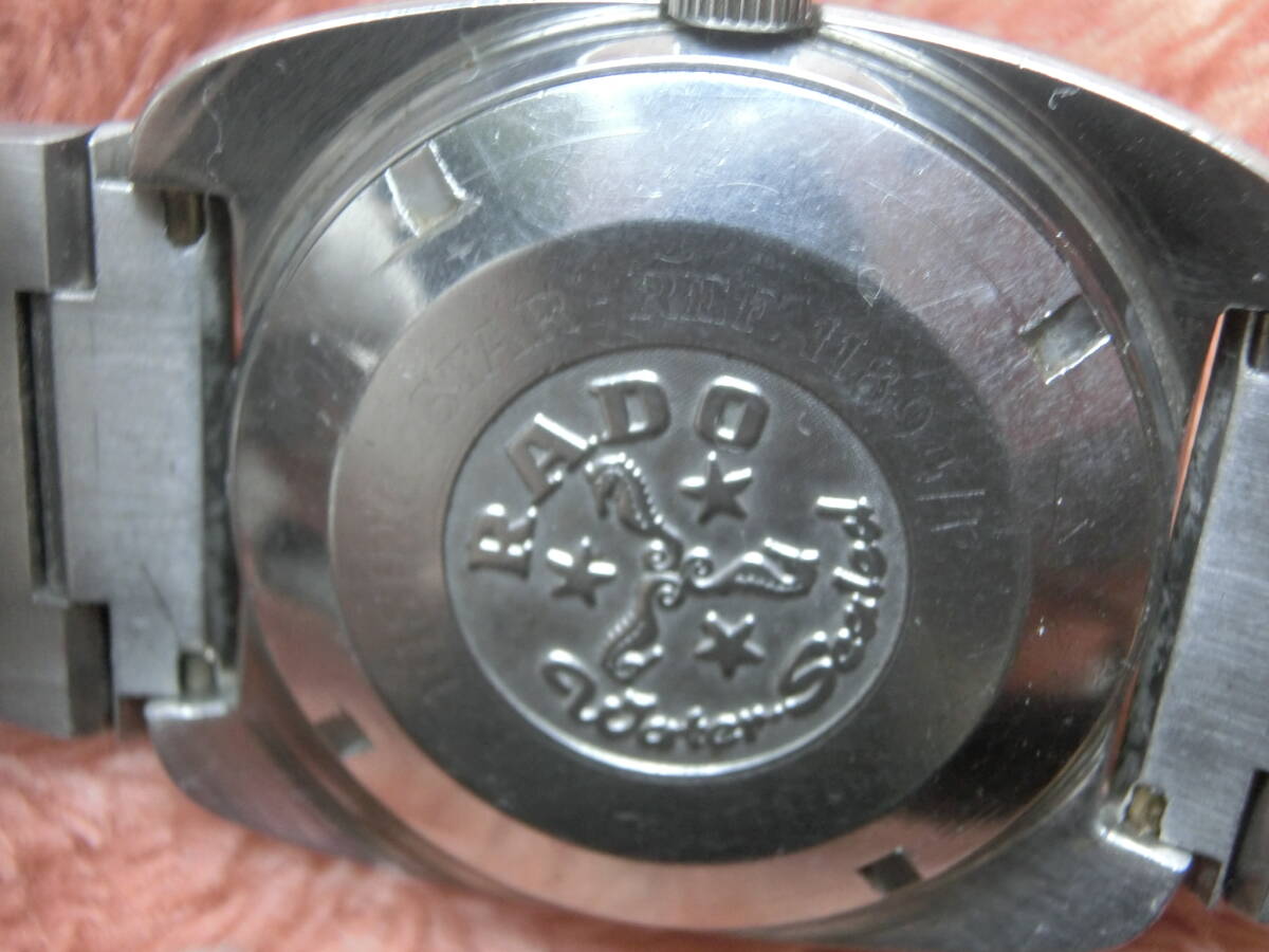 ●希少なスイスの逸品●動作も注意●RADO/ライジングスター/Rising Star・Ref 1189●25石 自動巻き・純正ベルト付・1970年代●カットガラス_画像2