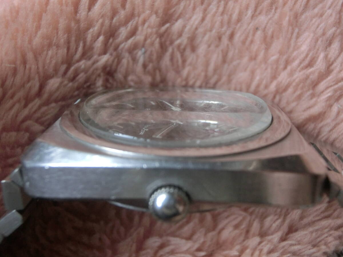 ●希少なスイスの逸品●動作も注意●RADO/ライジングスター/Rising Star・Ref 1189●25石 自動巻き・純正ベルト付・1970年代●カットガラス_画像8