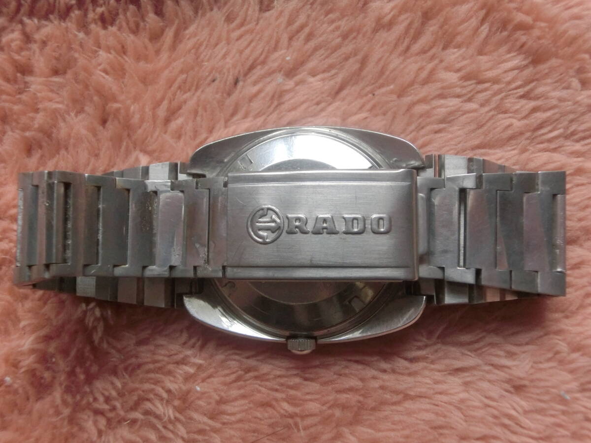 ●希少なスイスの逸品●動作も注意●RADO/ライジングスター/Rising Star・Ref 1189●25石 自動巻き・純正ベルト付・1970年代●カットガラス_画像10