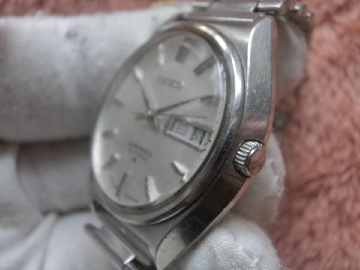 ★動作も調整要●セイコー / SEIKO・⑧ロードマチック / LORD MATIC・デイデイト●希少な25石・自動巻き・5606-7010●1978年●ヴィンテージ_画像4