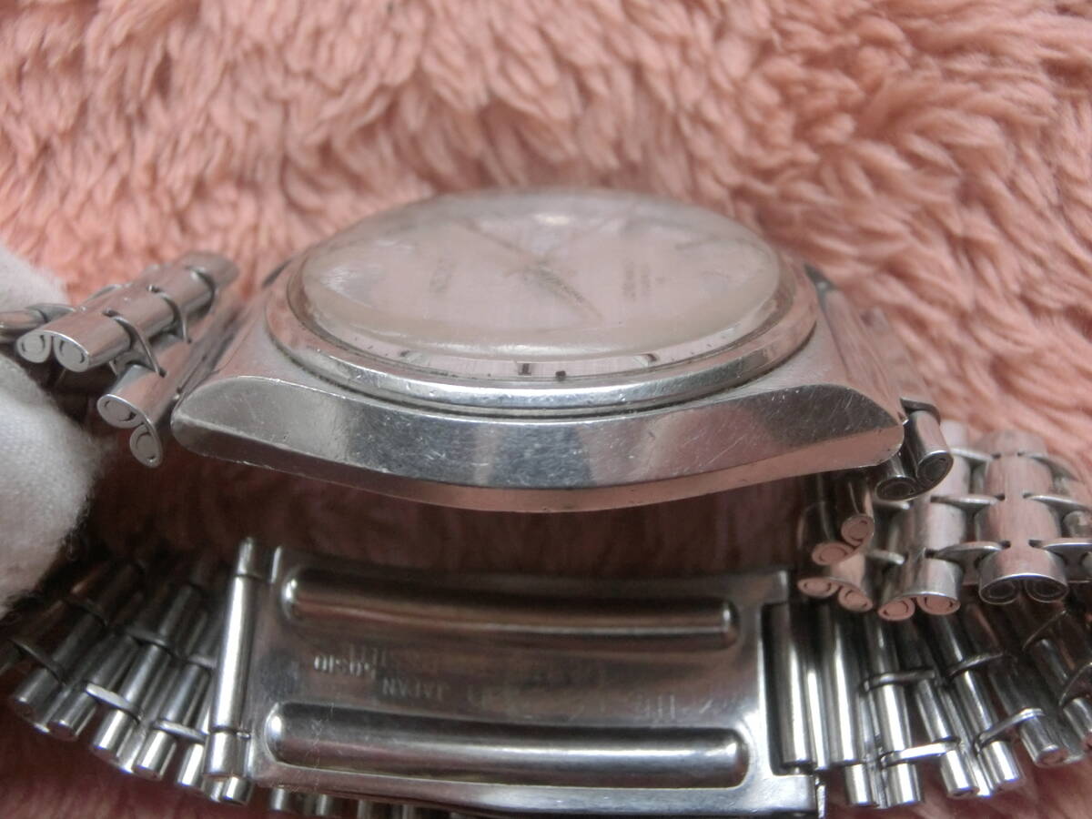 ★動作も調整要●セイコー / SEIKO・⑧ロードマチック / LORD MATIC・デイデイト●希少な25石・自動巻き・5606-7010●1978年●ヴィンテージ_画像9