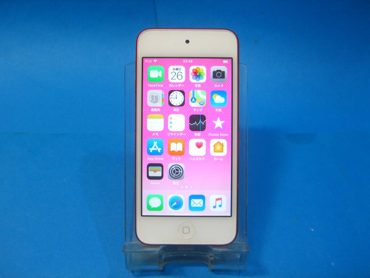 Apple iPod touch 第6世代 128GB (PRODUCT)RED バッテリー良好 MKWW2J/A -Tag 11c25_画像3