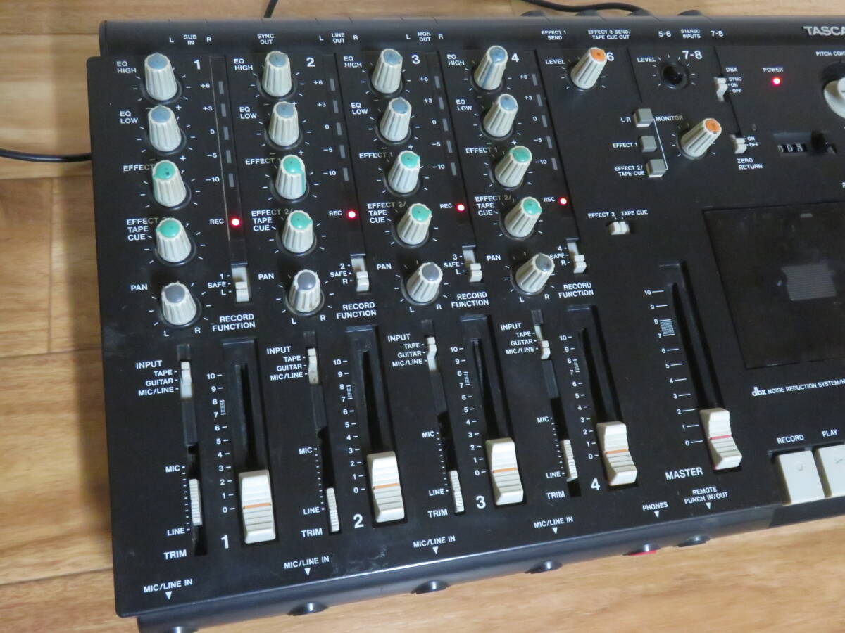 TASCAM Tascam PORTASTUDIO 414MKⅡ кассета MTR многоканальный магнитофон кассета магнитофон универсальный AC адаптор имеется 