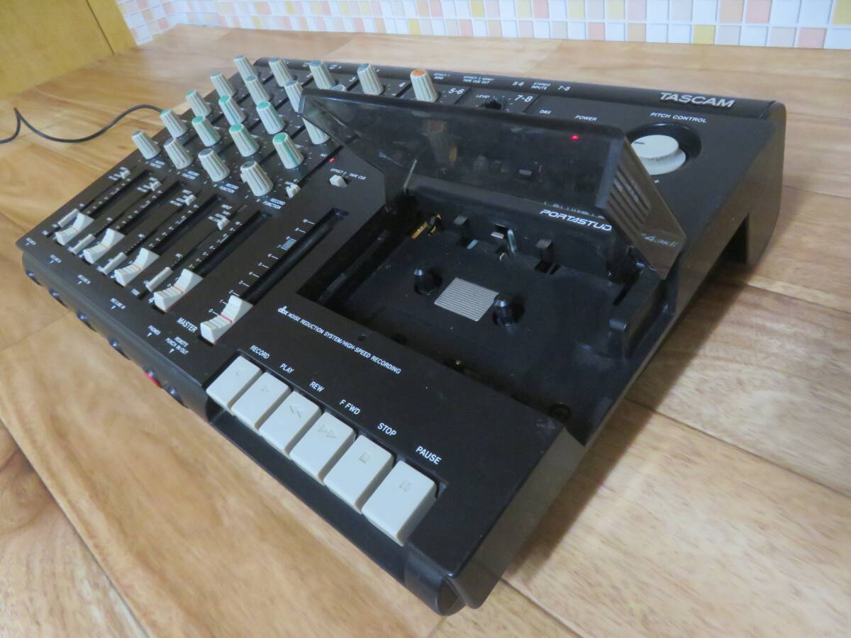 TASCAM Tascam PORTASTUDIO 414MKⅡ кассета MTR многоканальный магнитофон кассета магнитофон универсальный AC адаптор имеется 