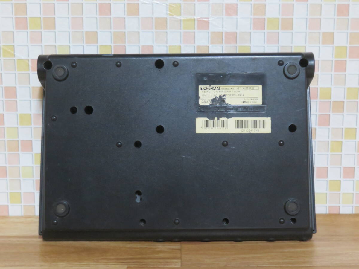 TASCAM Tascam PORTASTUDIO 414MKⅡ кассета MTR многоканальный магнитофон кассета магнитофон универсальный AC адаптор имеется 
