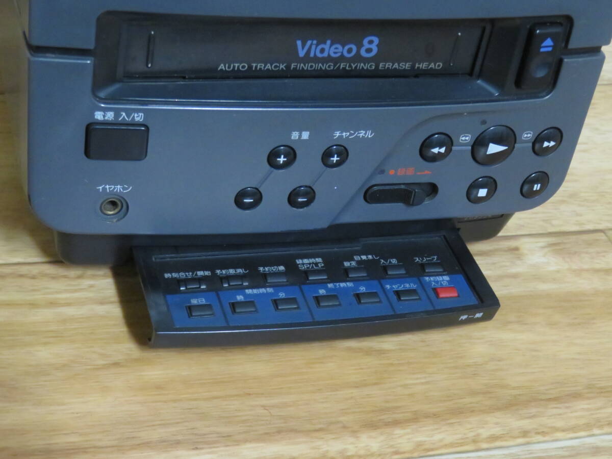 SONY Video8 COMBO EV-DT1 ブラウン管 ソニー 電源コード付き 室内保管品 非喫煙環境です _画像4