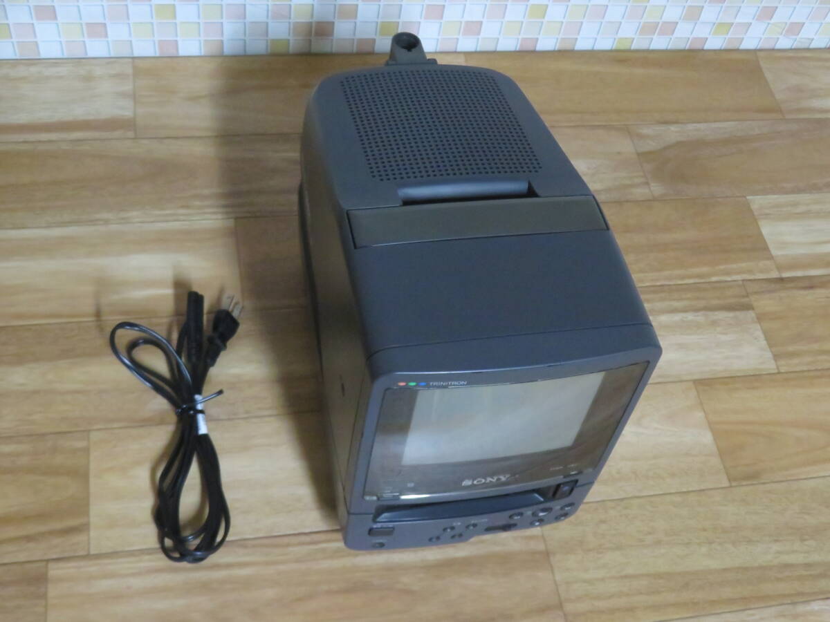 SONY Video8 COMBO EV-DT1 ブラウン管 ソニー 電源コード付き 室内保管品 非喫煙環境です _画像5