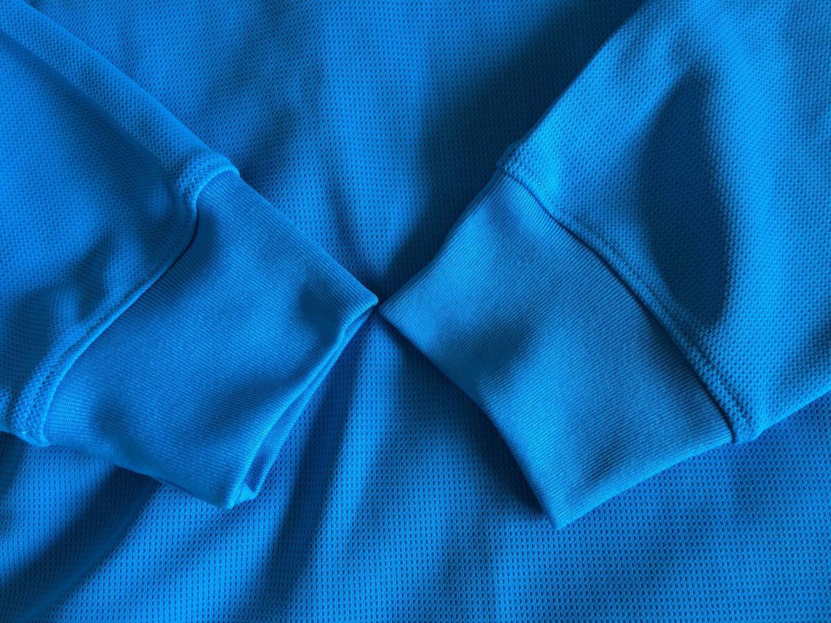 ユニクロ　メッシュクルーネックTシャツ　メンズSサイズ　コバルトブルー◆送料185円（クリックポスト/追跡可能）スポーツユーティリティ_画像7