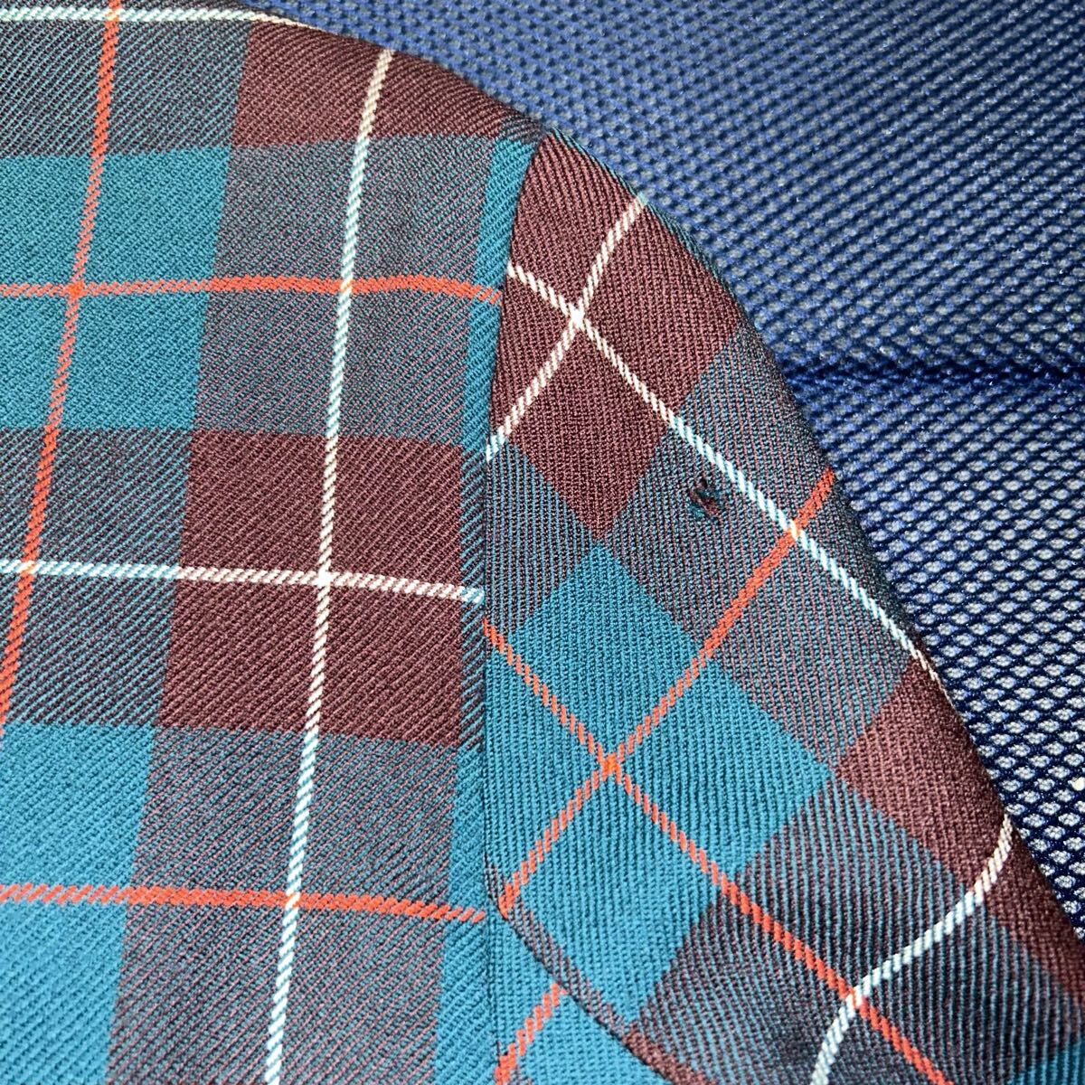 50s タータンチェック柄 ウールブルゾン ビンテージ ロカビリー _画像6