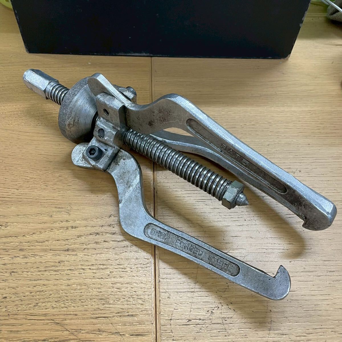 ww6550 SATO サトー 三爪ギアプーラー 引き抜き作業 工具_画像1