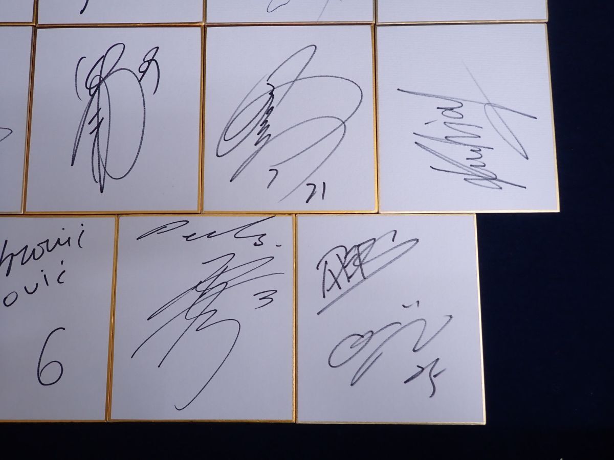 ▼浦和レッドダイヤモンズ 直筆サイン色紙19枚▼浦和レッズ/安藤智安/盛田剛平/阿部敏之/ペトロヴィッチ/土橋正樹/宮沢克行/路木龍次_画像5