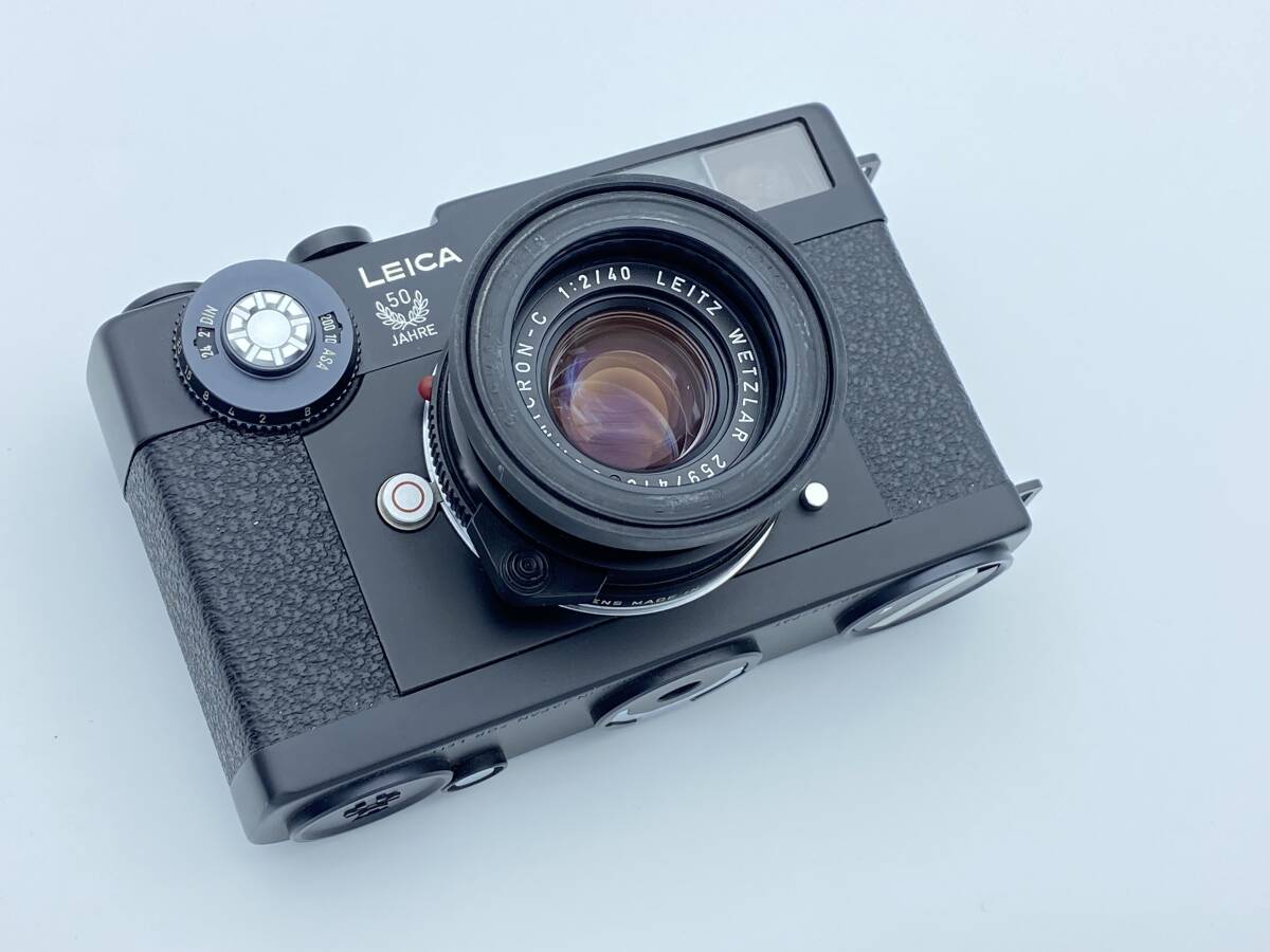 LEICA CL 50 JAHRE EDITION 1975年製品 SUMMICRON-C 40 未使用品_画像5