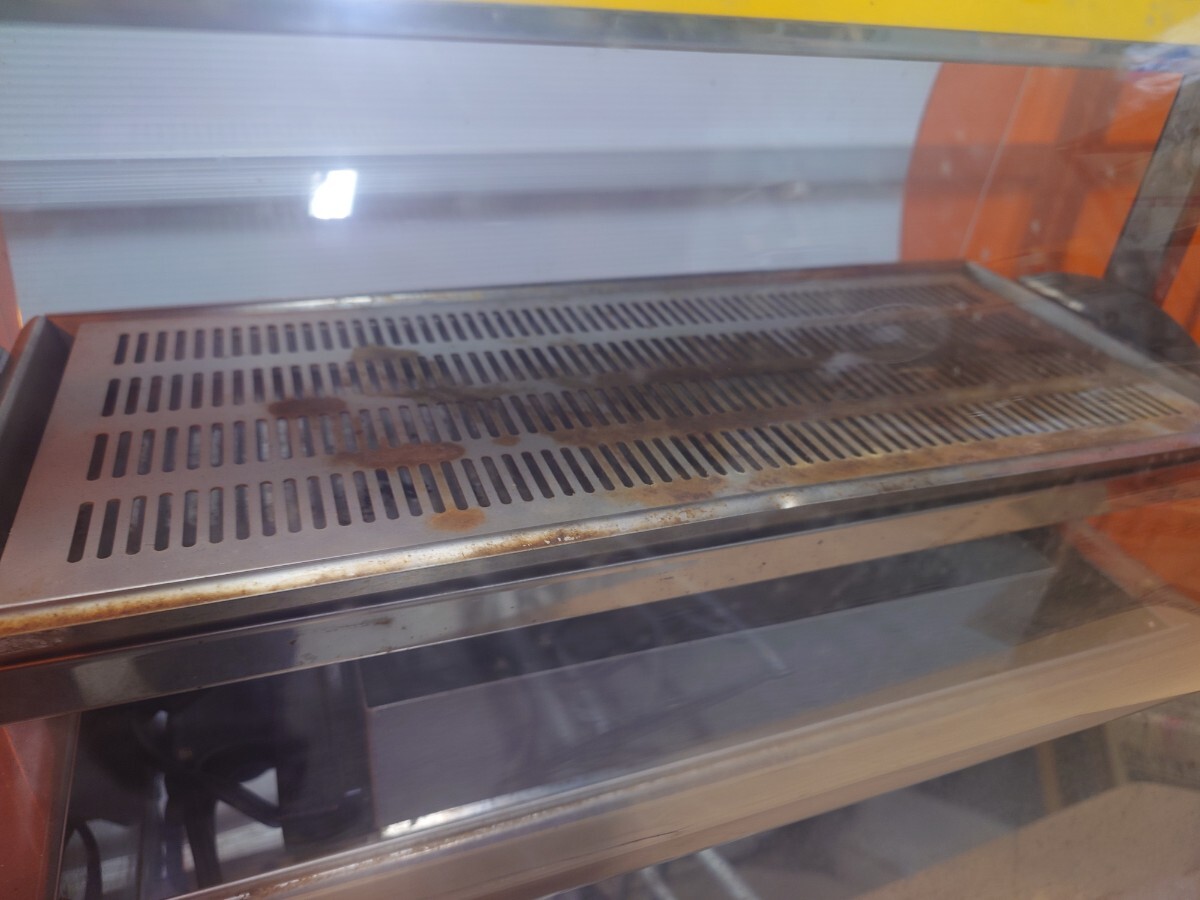 ホットショーケース　ジャンボフランク　ジャンク　通電確認のみ　アート家財便発送　札幌市_画像10