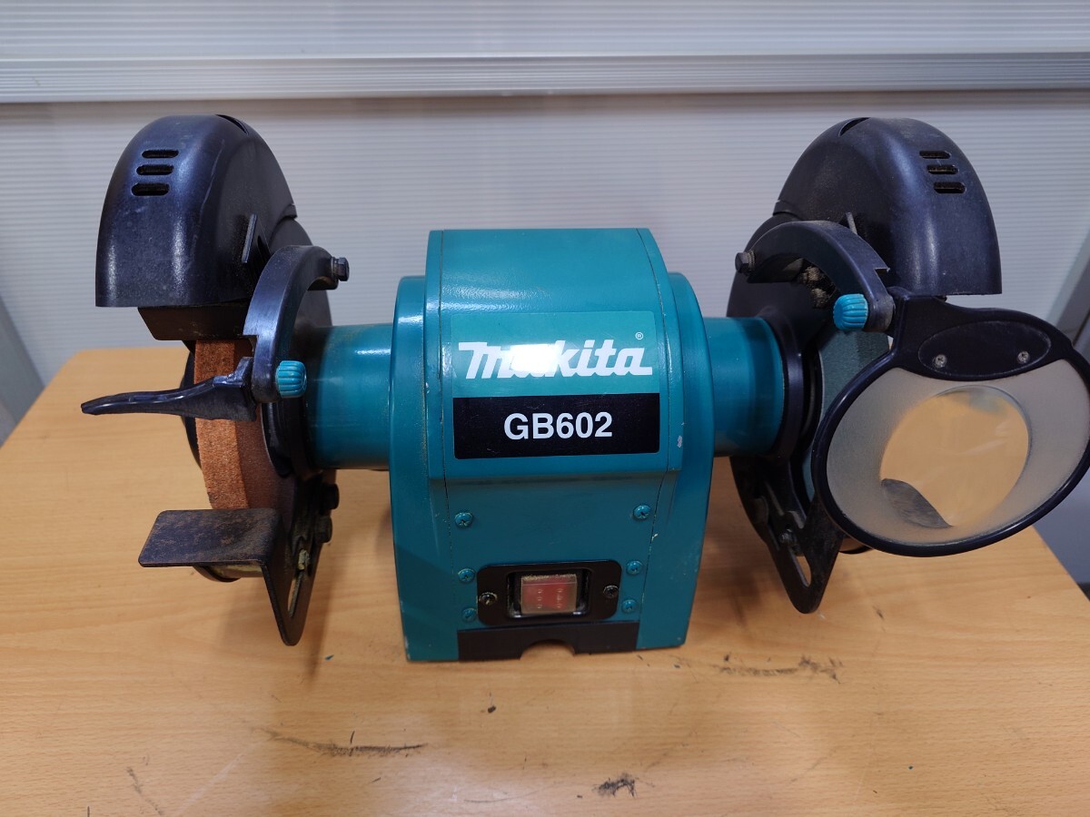マキタ 卓上グラインダ GB602　中古品　2015年製　アート家財便発送　札幌市 makita_画像1