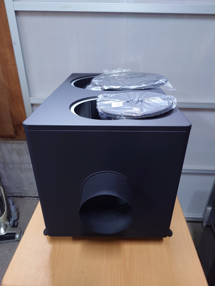 ホクアイ　高級角型マキストーブ　ヒートエースSP　未使用　アート家財便発送　札幌市　 薪ストーブ_画像2