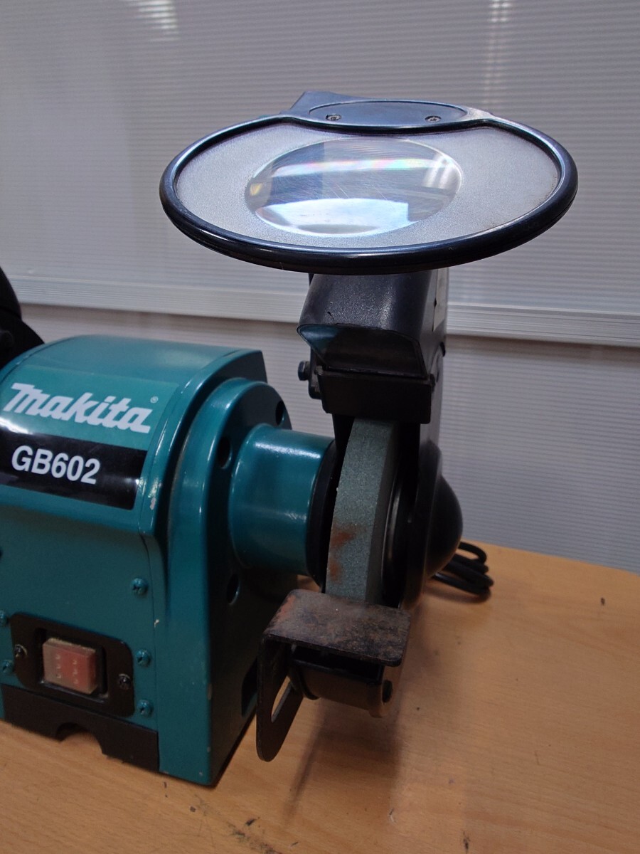 マキタ 卓上グラインダ GB602　中古品　2015年製　アート家財便発送　札幌市 makita_画像5