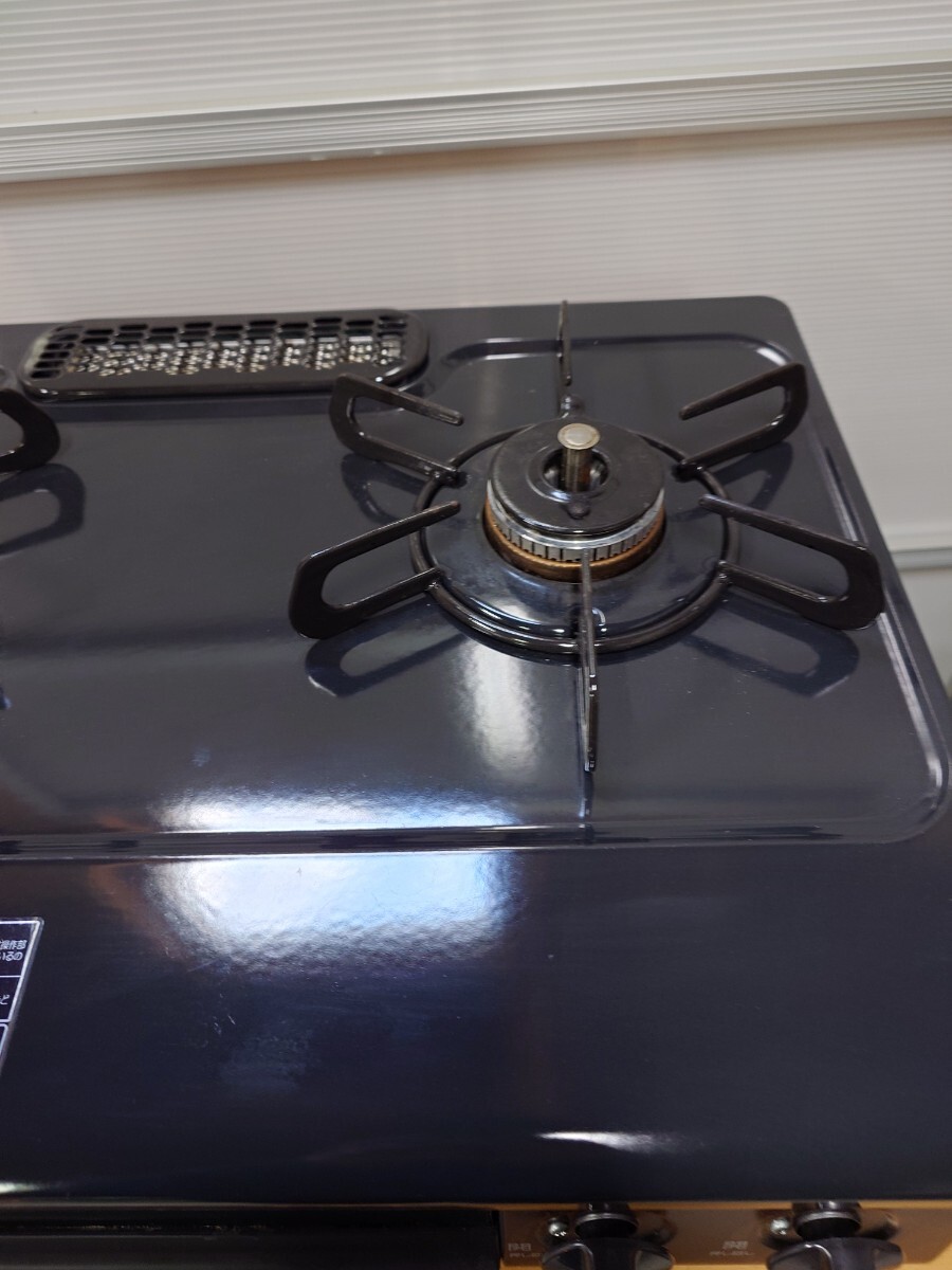パロマ ガステーブル LPガス用　PA-S76B-L　中古品　2024年製　アート家財便発送　札幌市_画像4