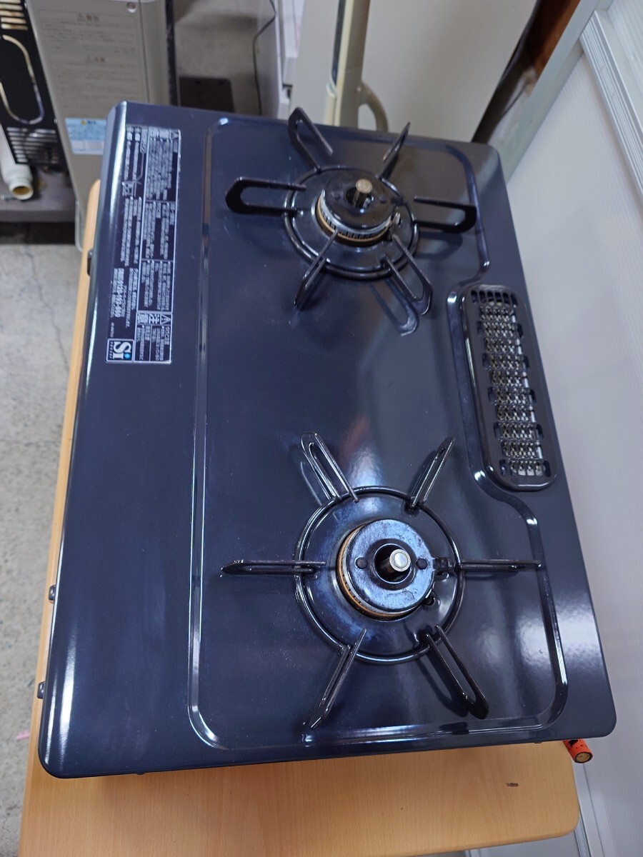 パロマ ガステーブル LPガス用　PA-S76B-L　中古品　2024年製　アート家財便発送　札幌市_画像6