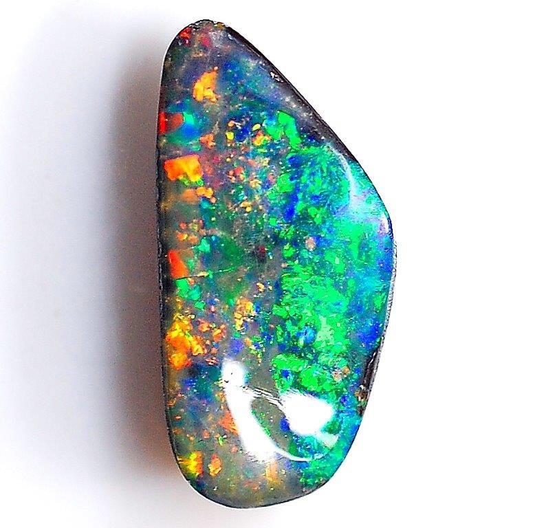 [100 иен ~] натуральный boruda- опал разрозненный 5.35ct