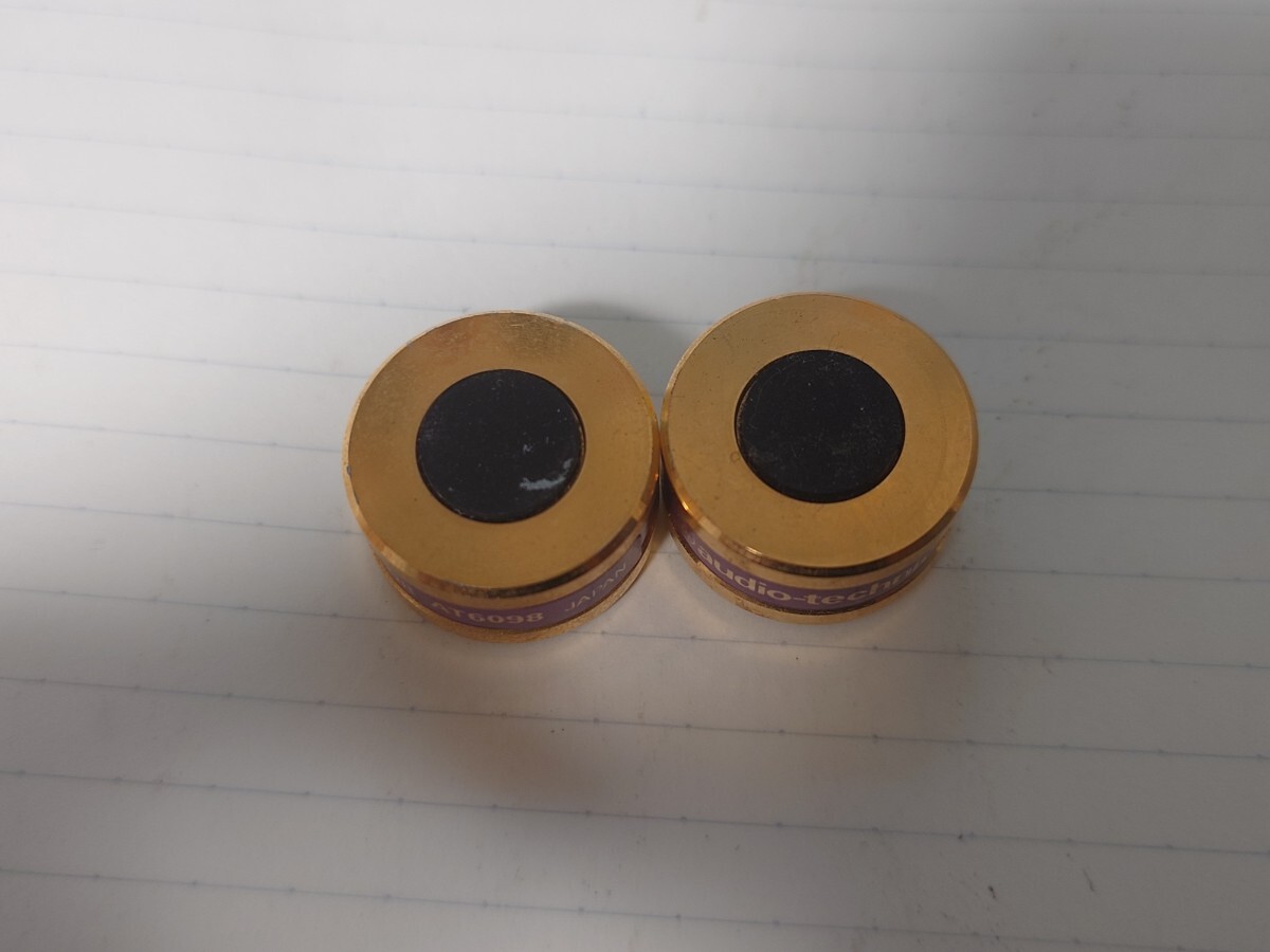 オーディオテクニカ AT6098 ハイブリッドインシュレーター 2個セット_画像2