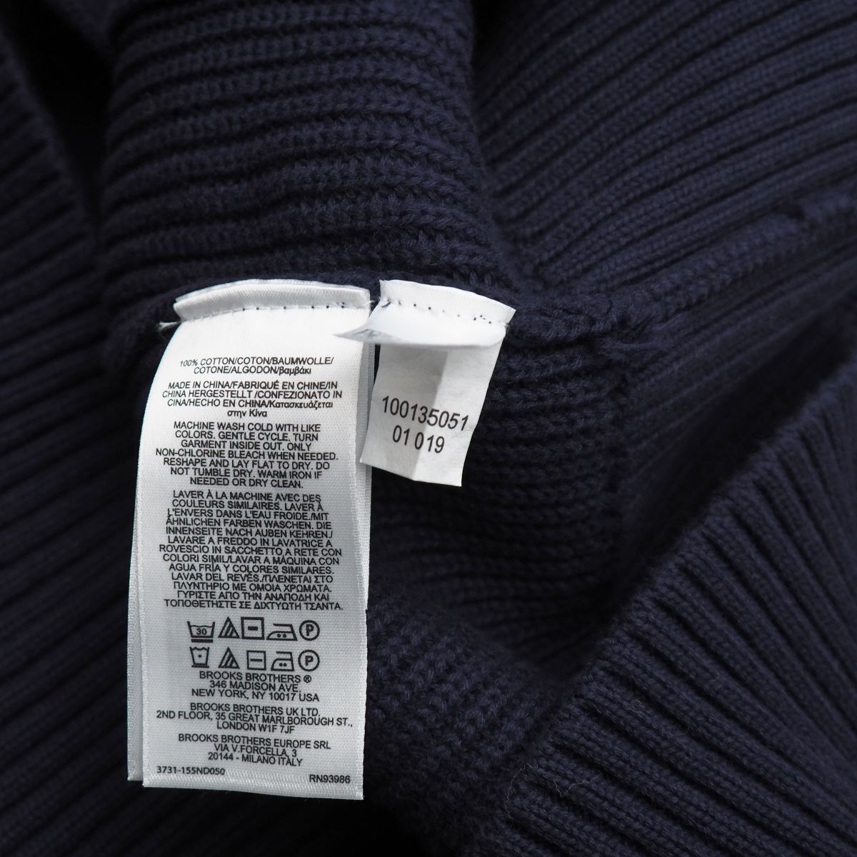 TJ6879v не использовался BROOKS BROTHERS/ Brooks Brothers Red Fleece красный флис мужской S цвет блок шаль цвет кардиган 