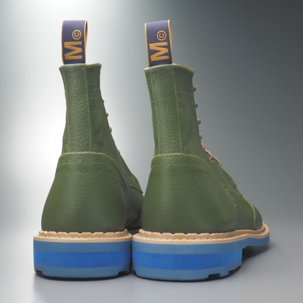 GS4430//未使用*レインマン/RAINMAN×マークマクナイリー/MARK MCNAIRY*メンズ10/ウイングチップ/レインブーツ/カントリーブーツ/靴_画像4