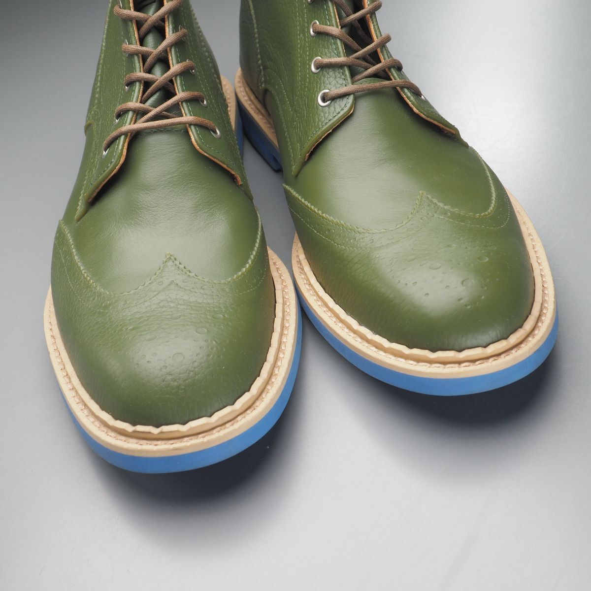 GS4430//未使用*レインマン/RAINMAN×マークマクナイリー/MARK MCNAIRY*メンズ10/ウイングチップ/レインブーツ/カントリーブーツ/靴_画像5