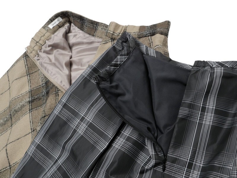 TJ6010□2点セット フレイ アイディー/FRAY I.D ウールロングフレアスカート+タックギャザーボリュームスカート レディース サイズ0,1_画像4