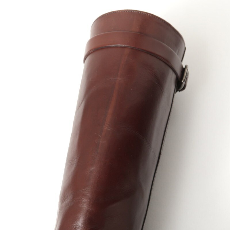 GS5421□イタリア製 ファビオルスコーニ/FABIO RUSCONI レディース サイズ37(22.5cm相当) ジョッキーブーツ ロングブーツ 靴 ブラウン系_画像6