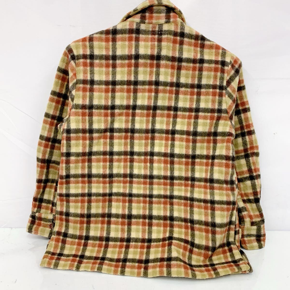 11SA099 BIGJOHN ビッグジョン シャツジャケット サイズ32 81CM 中古 現状品_画像2