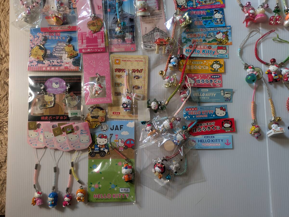 ★ハローキティ HELLO KITTY★【ご当地限定根付け・ストラップ・その他】まとめ売り 詰合せ サンリオ SANRIO _画像5