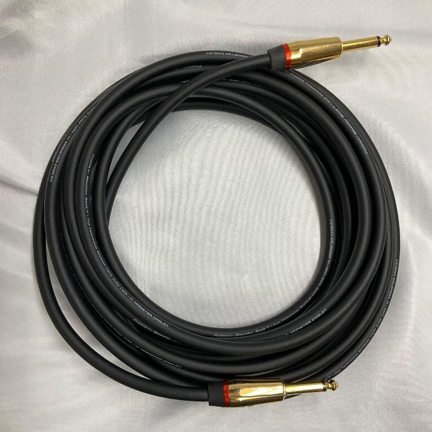 u58756　　中古　Monster Cable ギターシールド 6.5m S/S_画像1