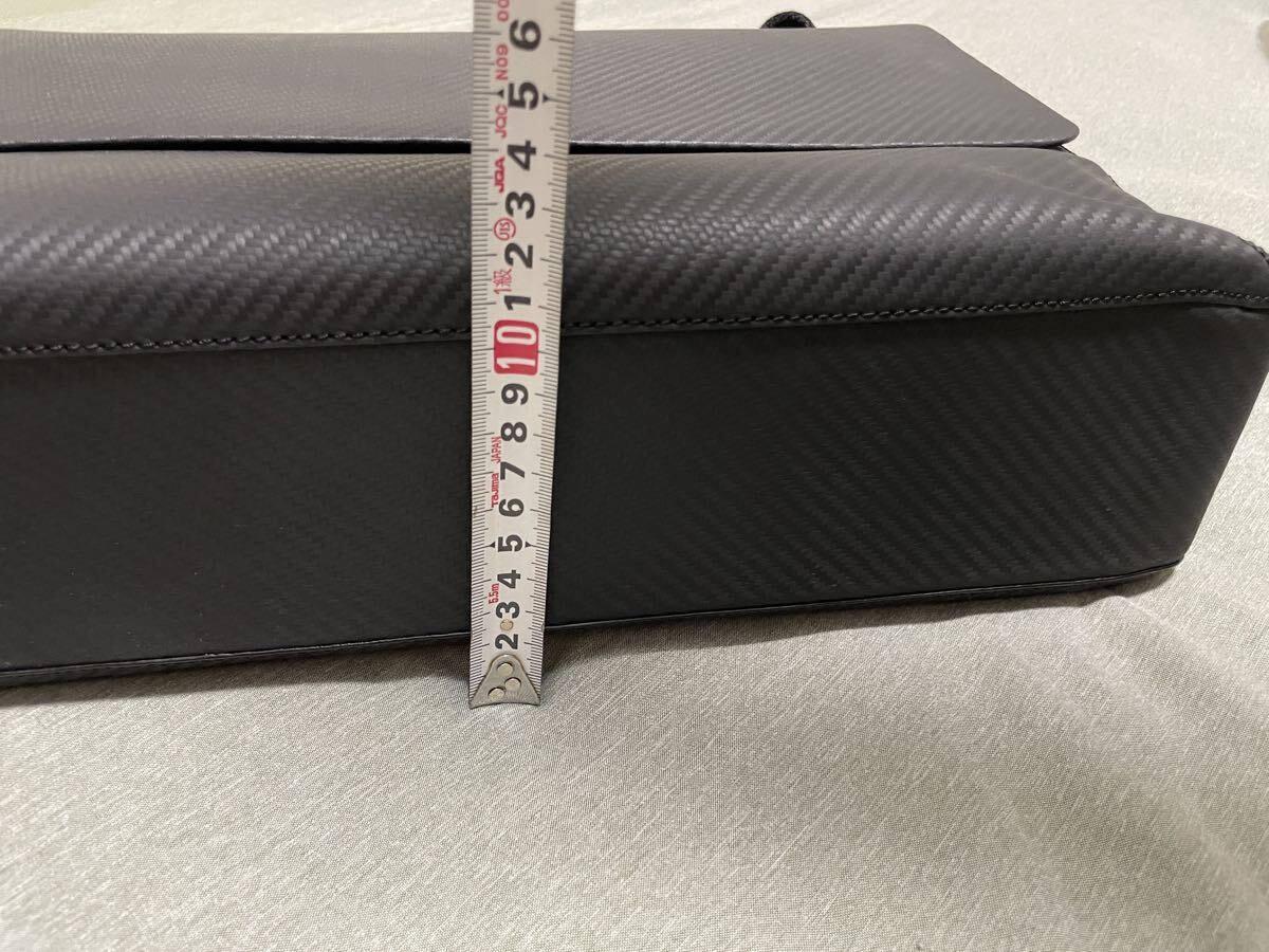 ほぼ未使用 ダンヒル dunhill メッセンジャーバッグ ショルダーバッグ ロゴ ブラック ビジネス 普段使い メッセンジャー_画像8