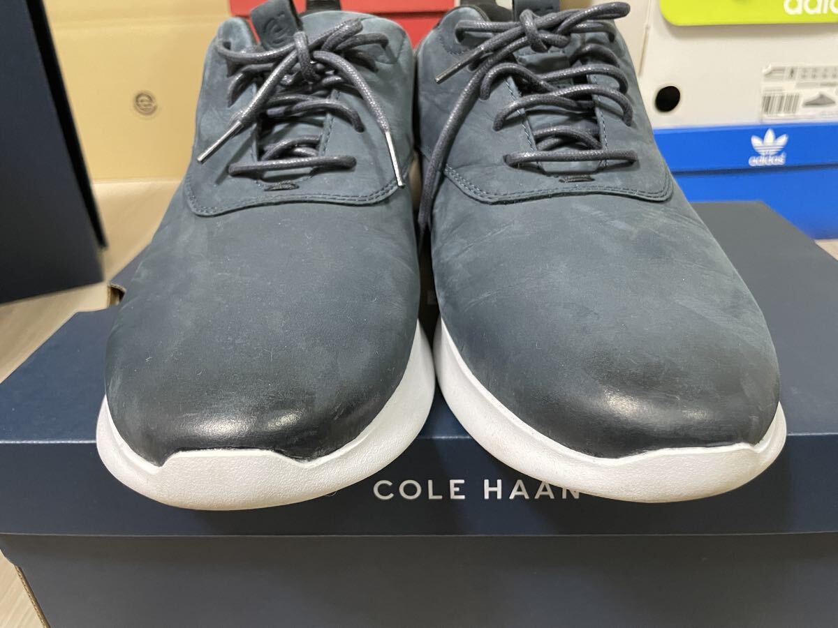 コールハーン COLE HAAN 11M UK10 EUR44 CM28.5 ネイビー ヌバック 箱 シューズ スニーカー オシャレ 普段使い コール・ハーン_画像3