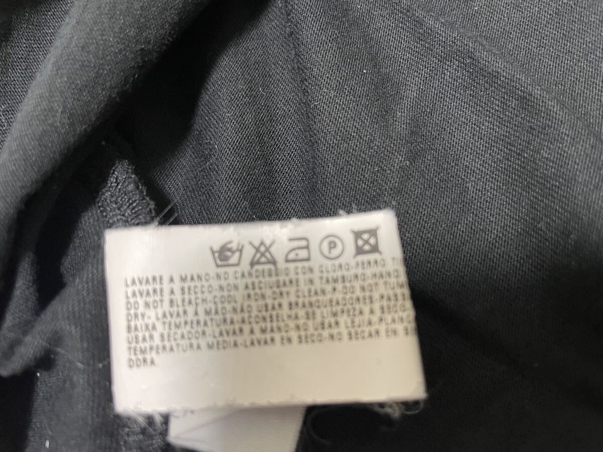  アルマーニ ARMANI 長袖シャツ XL EMPORIO ARMANI エンポリオアルマーニ ブラック 黒 トップス 長袖Ｔシャツ GA GIORGIO ジョルジオ _画像6