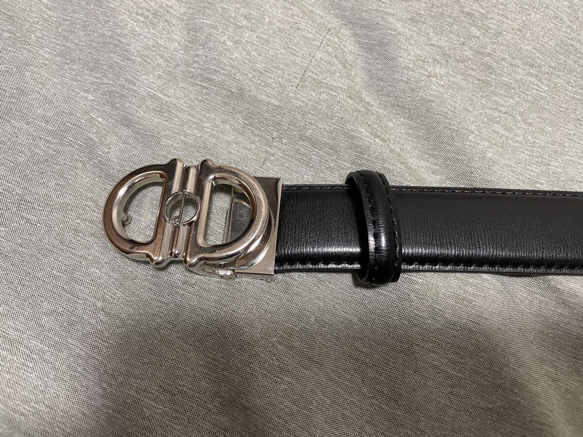 未使用 ダンヒル dunhill ベルト ブラック 黒 ロゴ 105.5cm 85.5cm 88cm 90.5cm 93cm 95.5cm ビジネス 普段使い_画像2