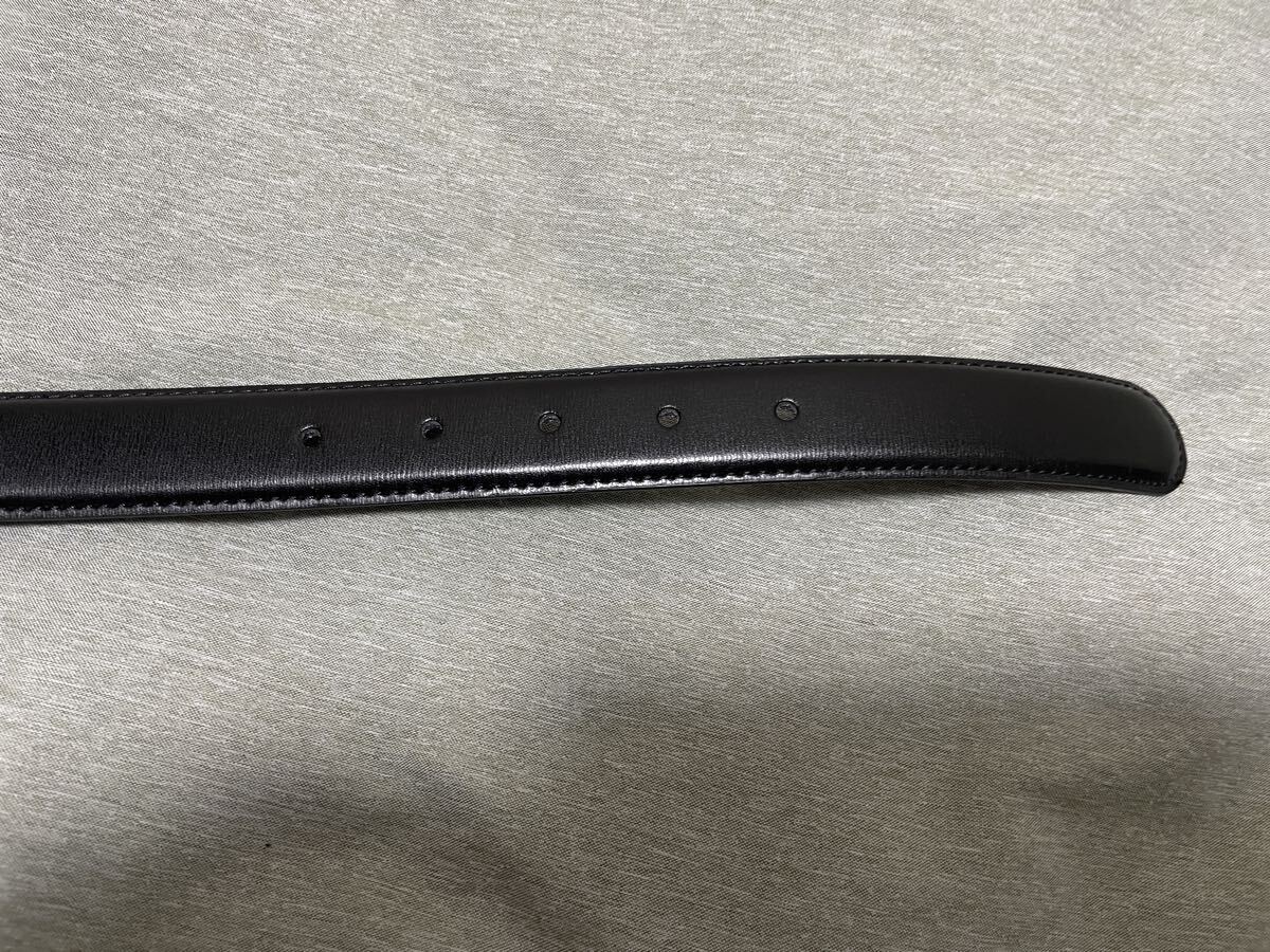未使用 ダンヒル dunhill ベルト ブラック 黒 ロゴ 105.5cm 85.5cm 88cm 90.5cm 93cm 95.5cm ビジネス 普段使い_画像5