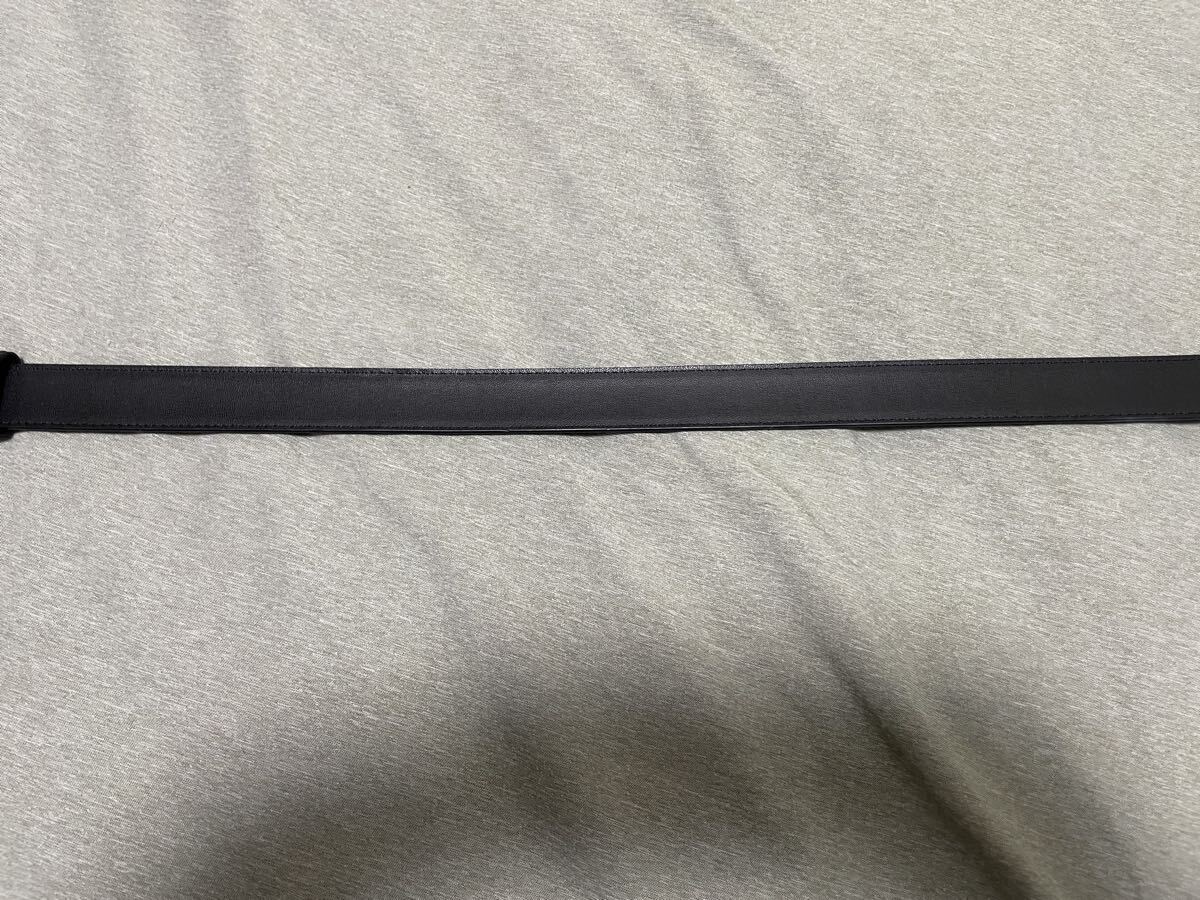 未使用 ダンヒル dunhill ベルト ブラック 黒 ロゴ 105.5cm 85.5cm 88cm 90.5cm 93cm 95.5cm ビジネス 普段使い_画像7