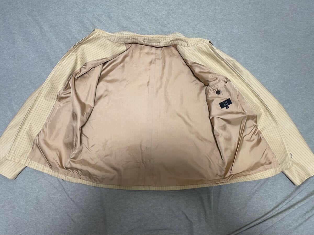 ダンヒル dunhill ジャケット ロゴ イタリア ビジネス スーツ アウター ブルゾン 防寒_画像2