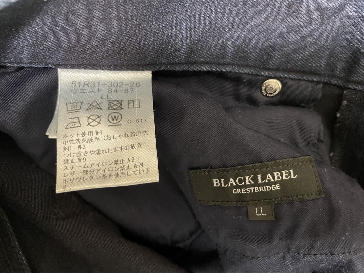 ブラックレーベル クレストブリッジ BLACK LABEL CRESTBRIDGE CB デニム LL ウエスト84-87 ジーンズ パンツ ボトムス 普段使い ゴルフ_画像6
