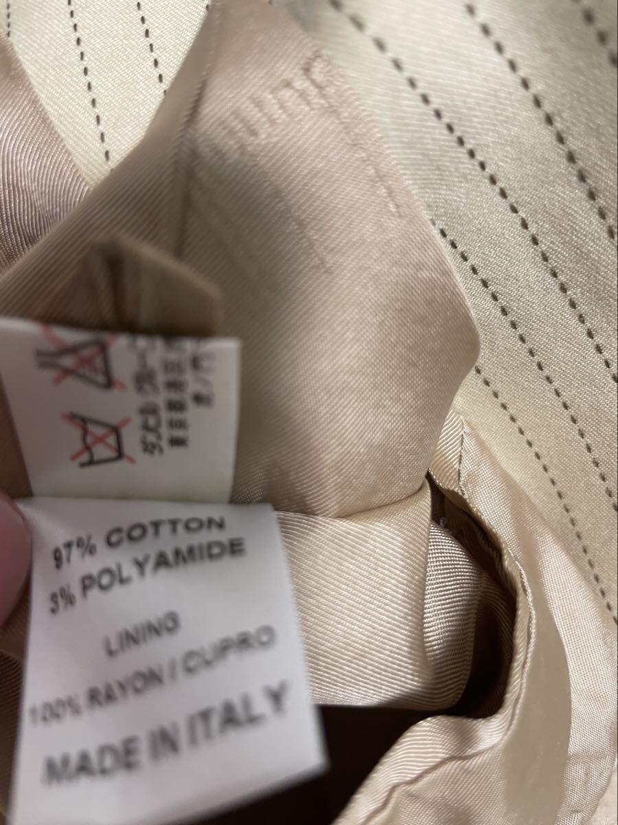 ダンヒル dunhill ジャケット ロゴ イタリア ビジネス スーツ アウター ブルゾン 防寒_画像6