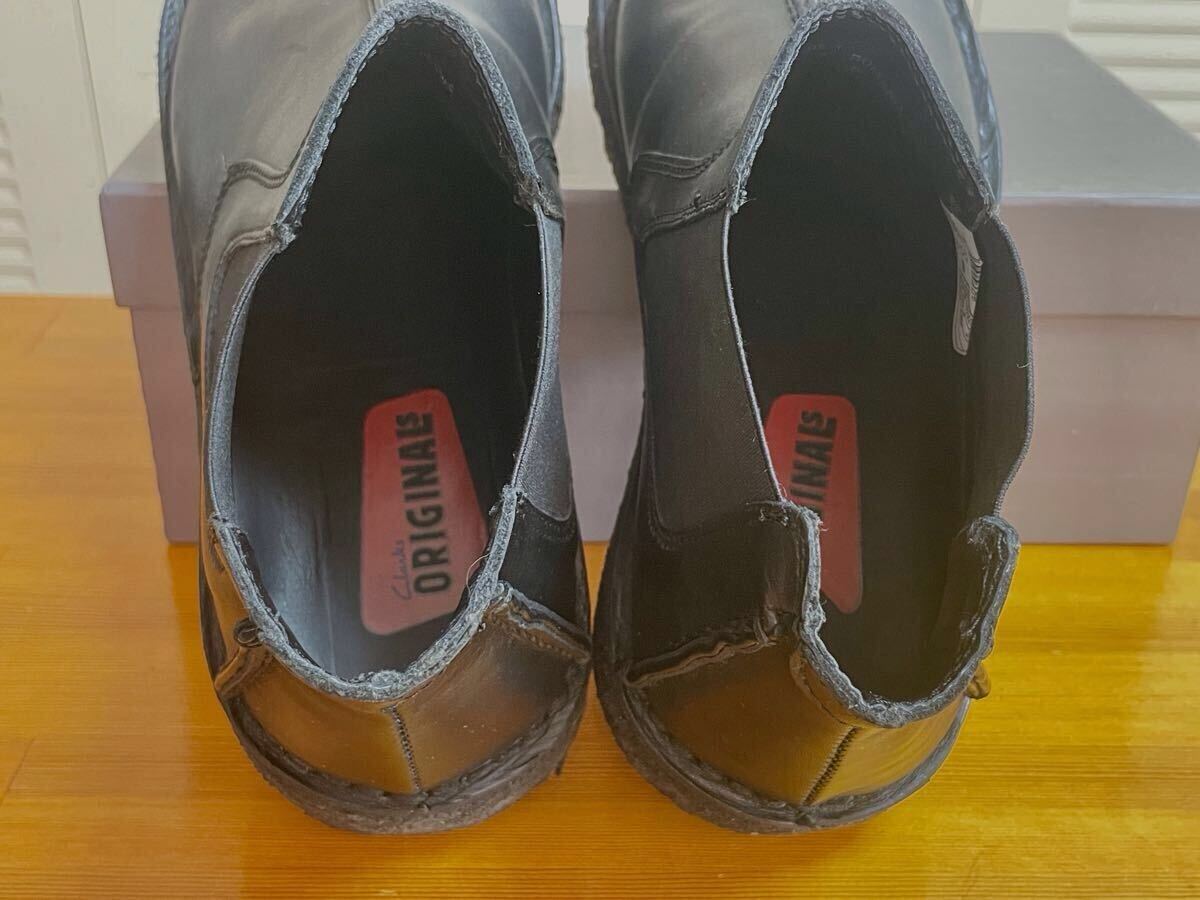 美品　クラークス　ゴアブーツ　サイズ:UK8G ブラック_画像7