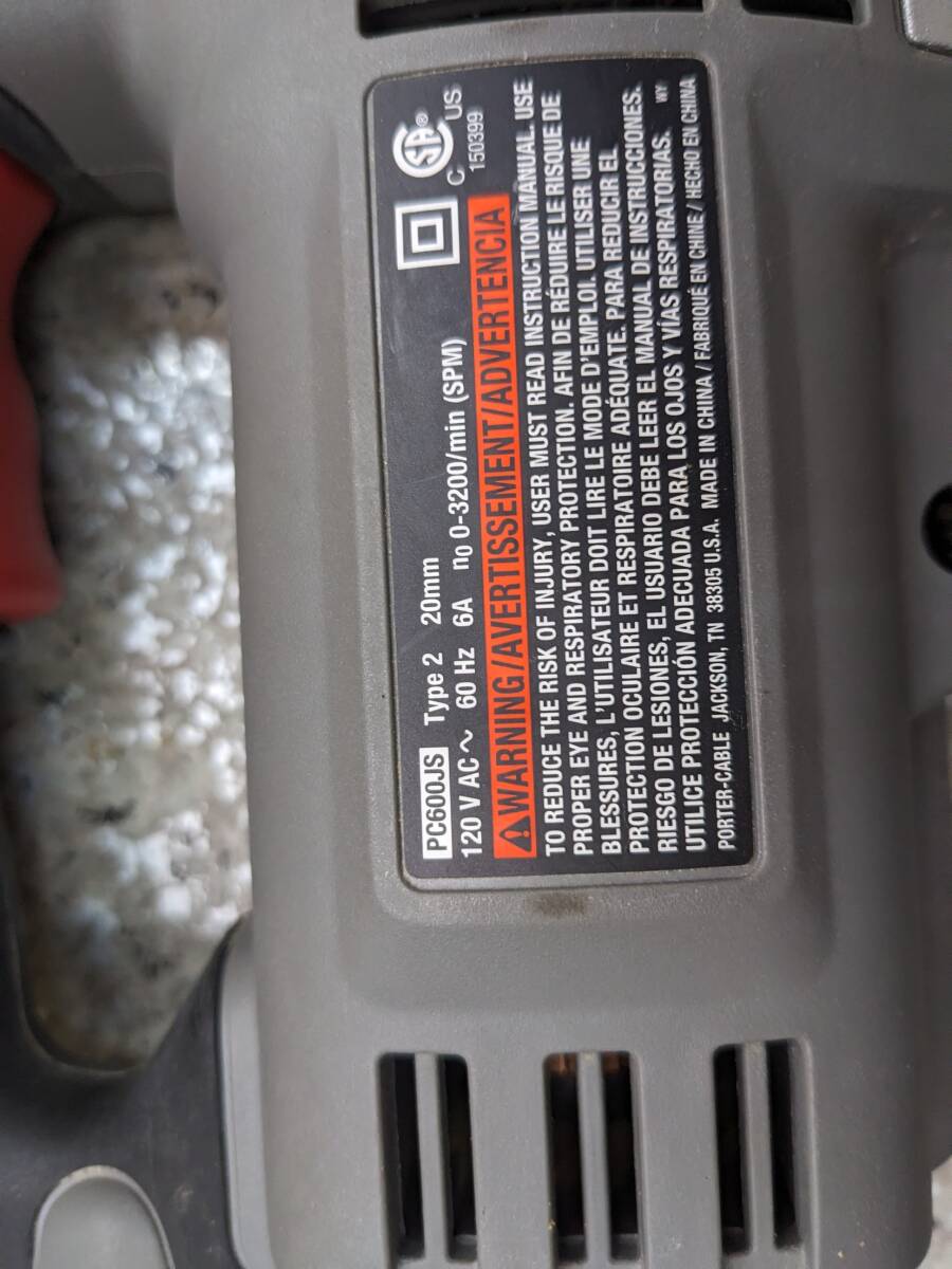 PORTER CABLE Porter кабель лобзик б/у 