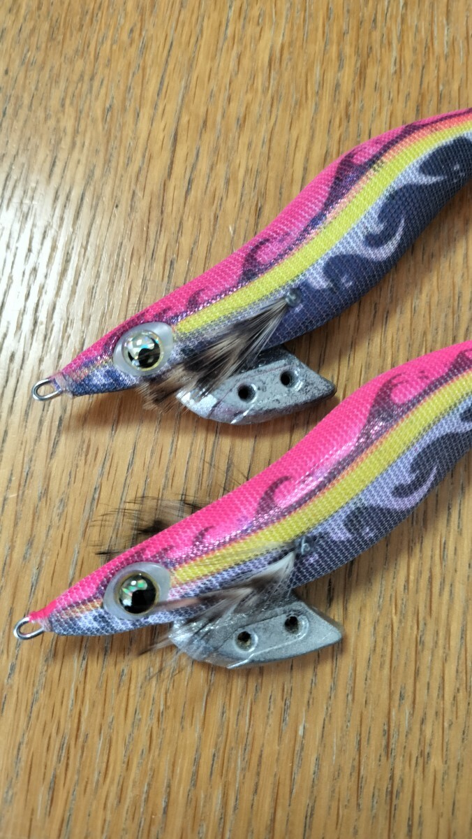 エギ王K 黒潮スペシャル 3.5号 スイッチングピンク ヤマシタ YAMASHITA 廃盤 セット_画像2