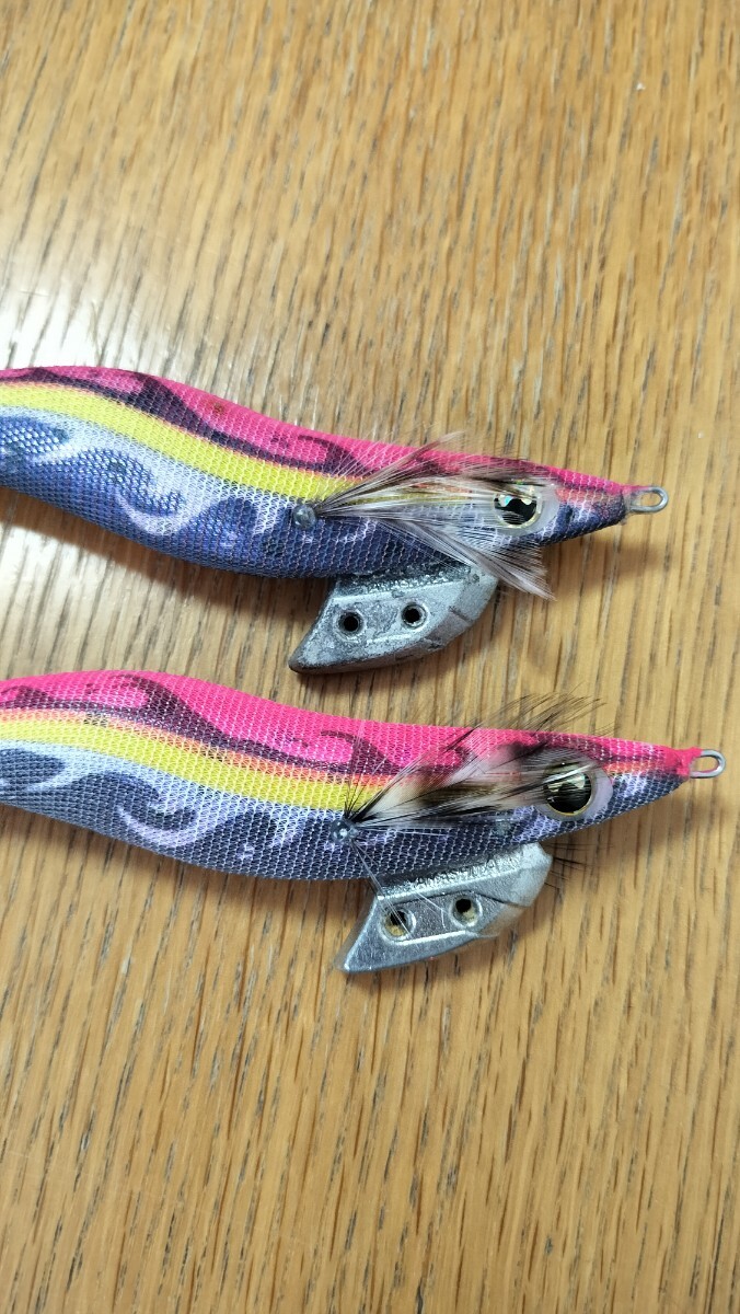 エギ王K 黒潮スペシャル 3.5号 スイッチングピンク ヤマシタ YAMASHITA 廃盤 セット_画像4