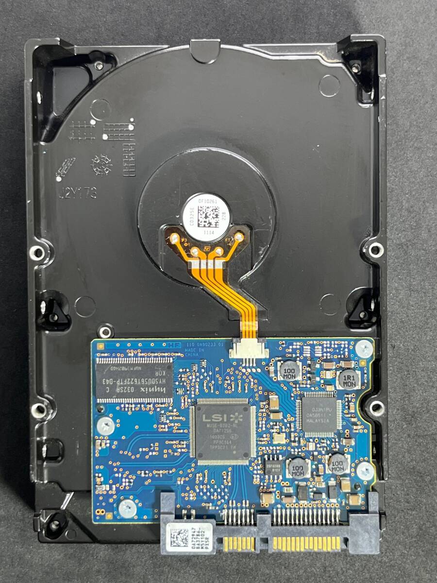 ★ 1TB ★ HITACHI　/　HDS721010CLA332　良品　【使用時間：6829ｈ】 3.5インチ 内蔵 HDD SATA　AVコマンド対応　HGST/日立 [管理■5BAA_画像4